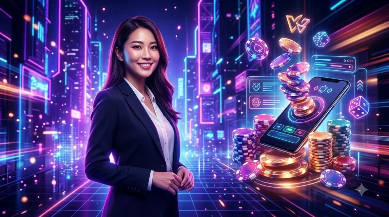 Người chơi đang phân vân lựa chọn casino trực tuyến uy tín