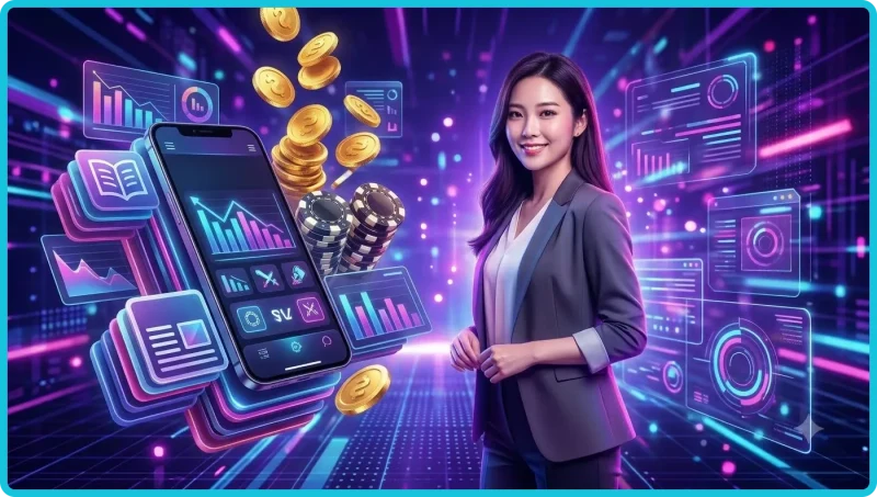 Người chơi đang phân vân lựa chọn casino trực tuyến uy tín